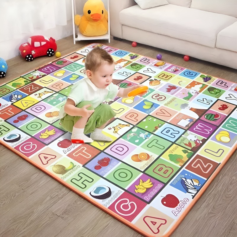 (COD) Play mat Foldable playmat thick foam family size Game Crawling ...