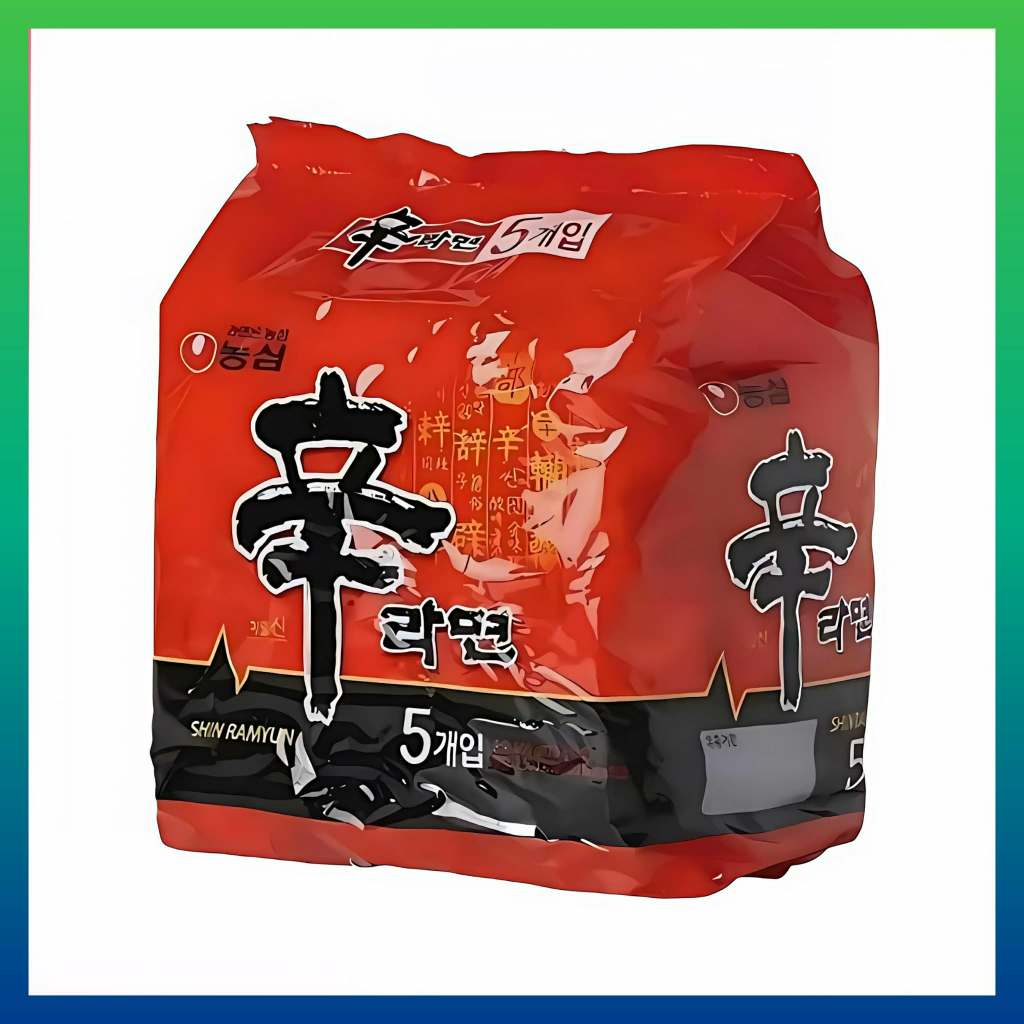 Nongshim Shin Ramyun Original 120g × 5pcs | Shopee Philippines
