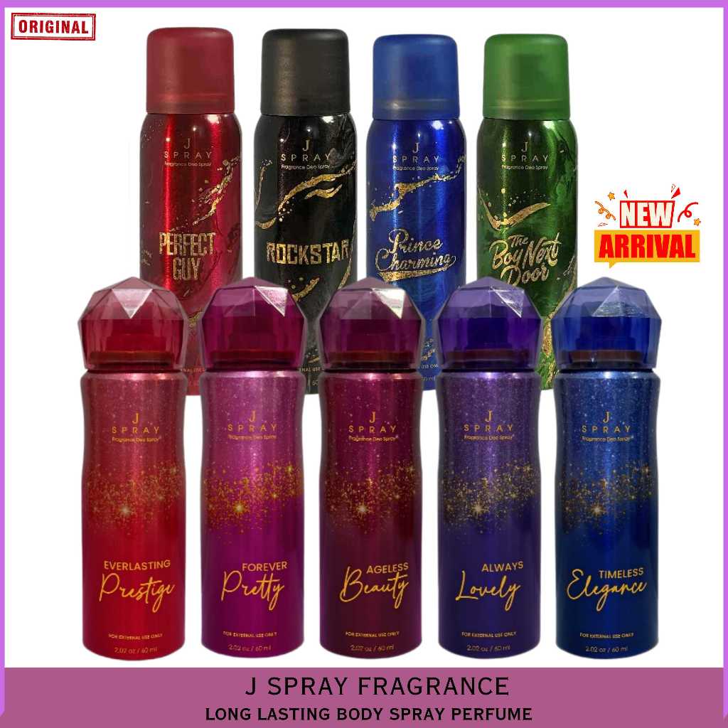 Jspray Long Lasting Body Spray Perfume Constellation and New Timeless ...