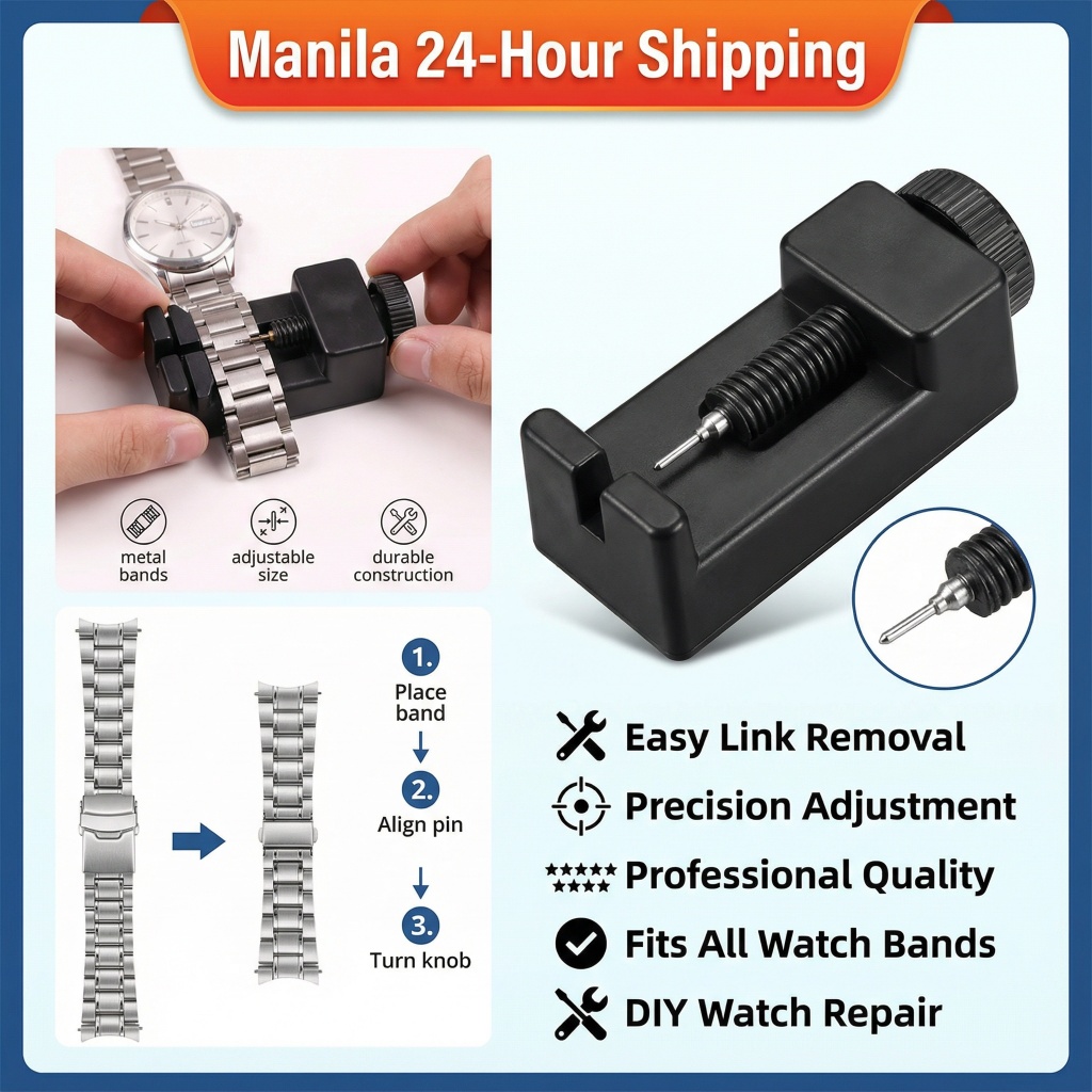 WATCH REPAIR TOOLS Universal Watch Strap Adjuster Mini Disassembly Band ...