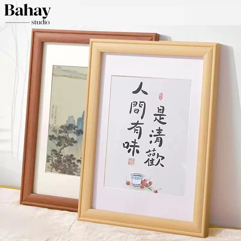 【Update】|【COD】A4 A3 Wooden Photo Frame Home Decoration Wall Picture ...