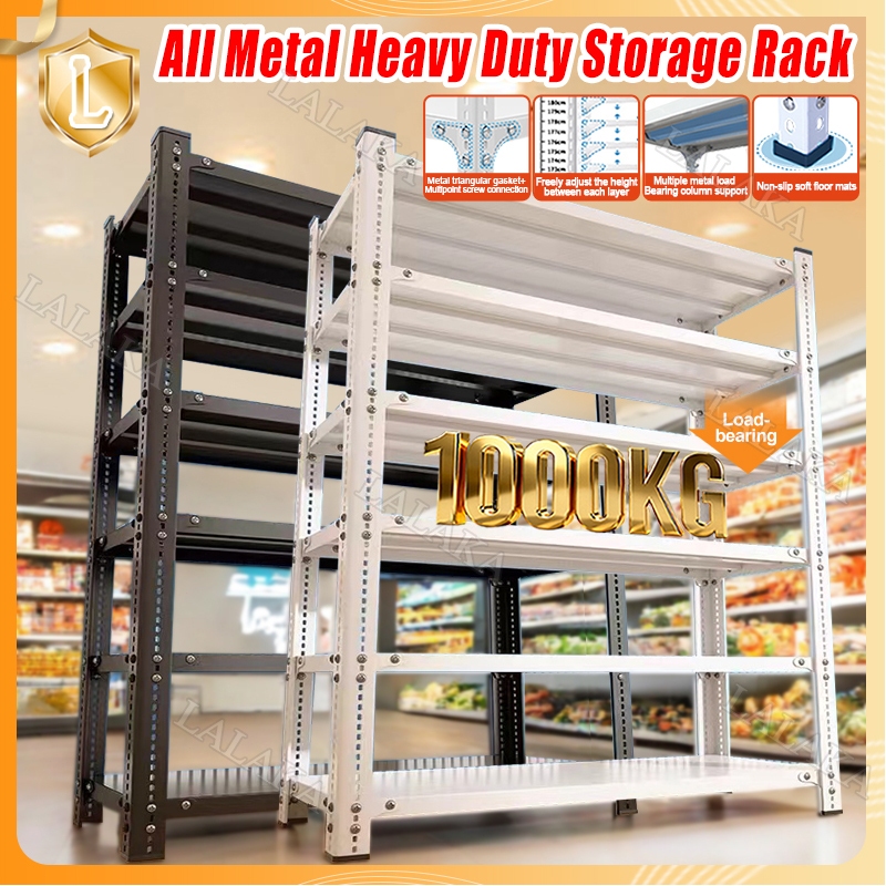 Metal Rack Steel Rack Adjustable Heavy Duty Shelf Storage Rack ...