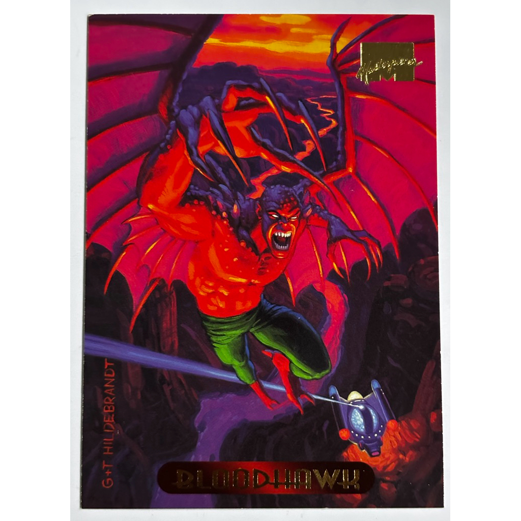 1994 Fleer Marvel Masterpieces Bloodhawk | Shopee Philippines