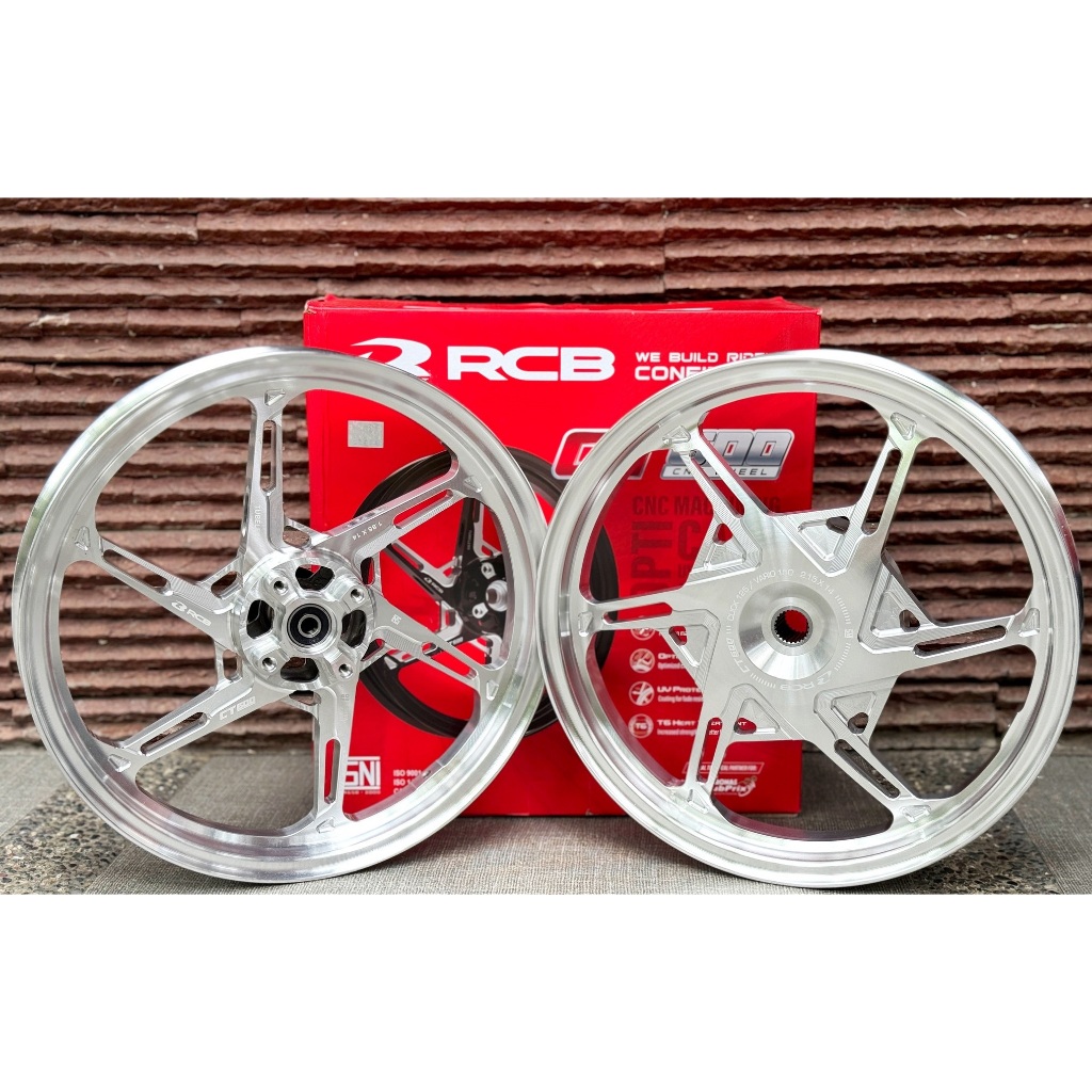 Racing Boy RCB CT600 CNC Mags for Honda Click 125/150 (4 Holes ...