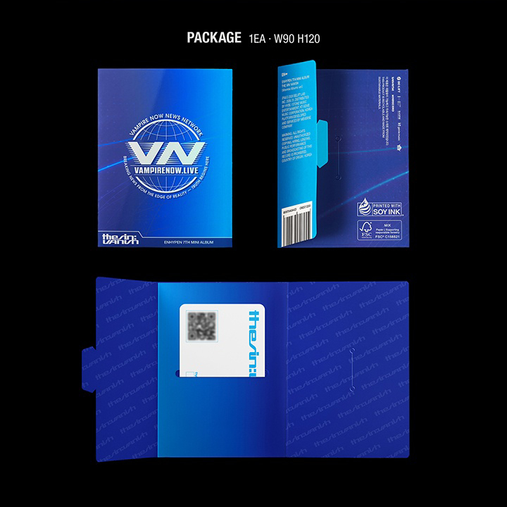 [UNSEALED] ENHYPEN The Sin: Vanish WeVerse Albums Version (QR, Track ...