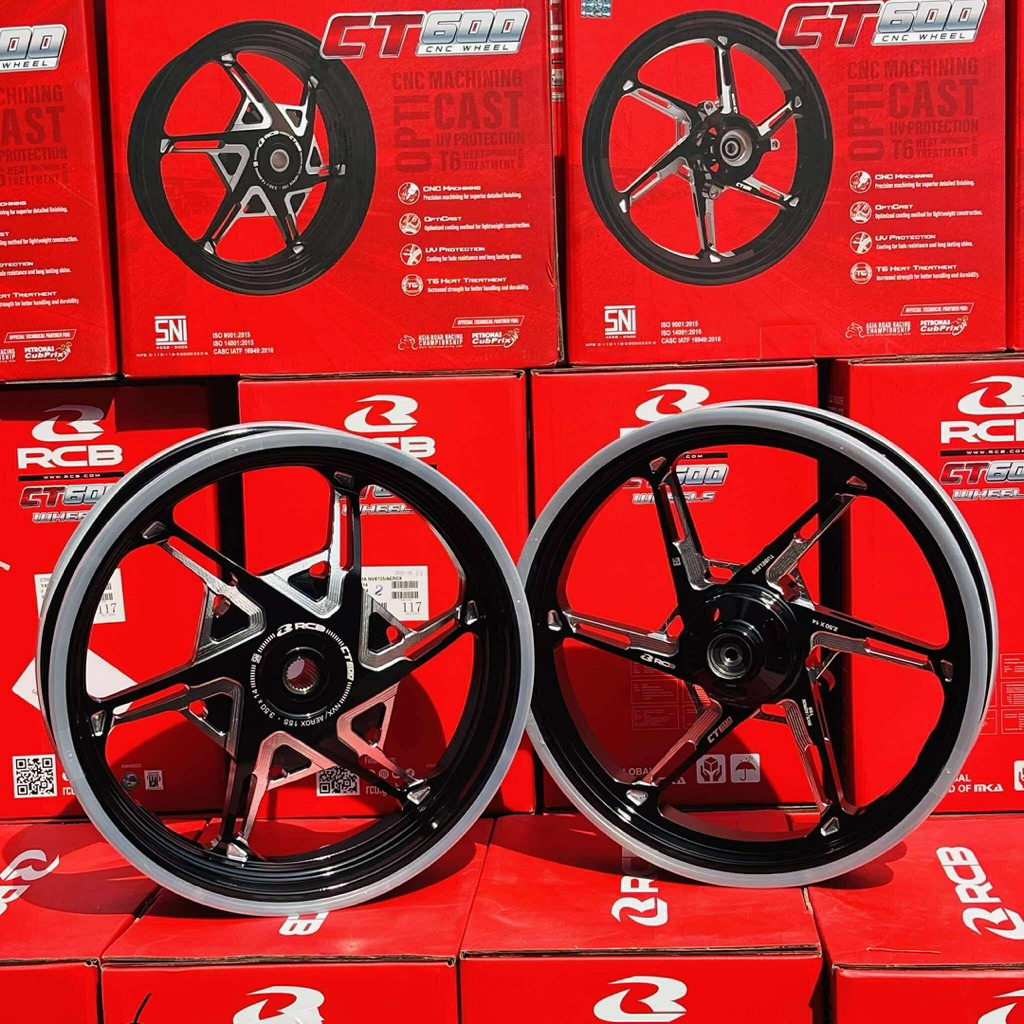 RCB CT600 Mags—CNC Hollow Tech Performance Sport Rims