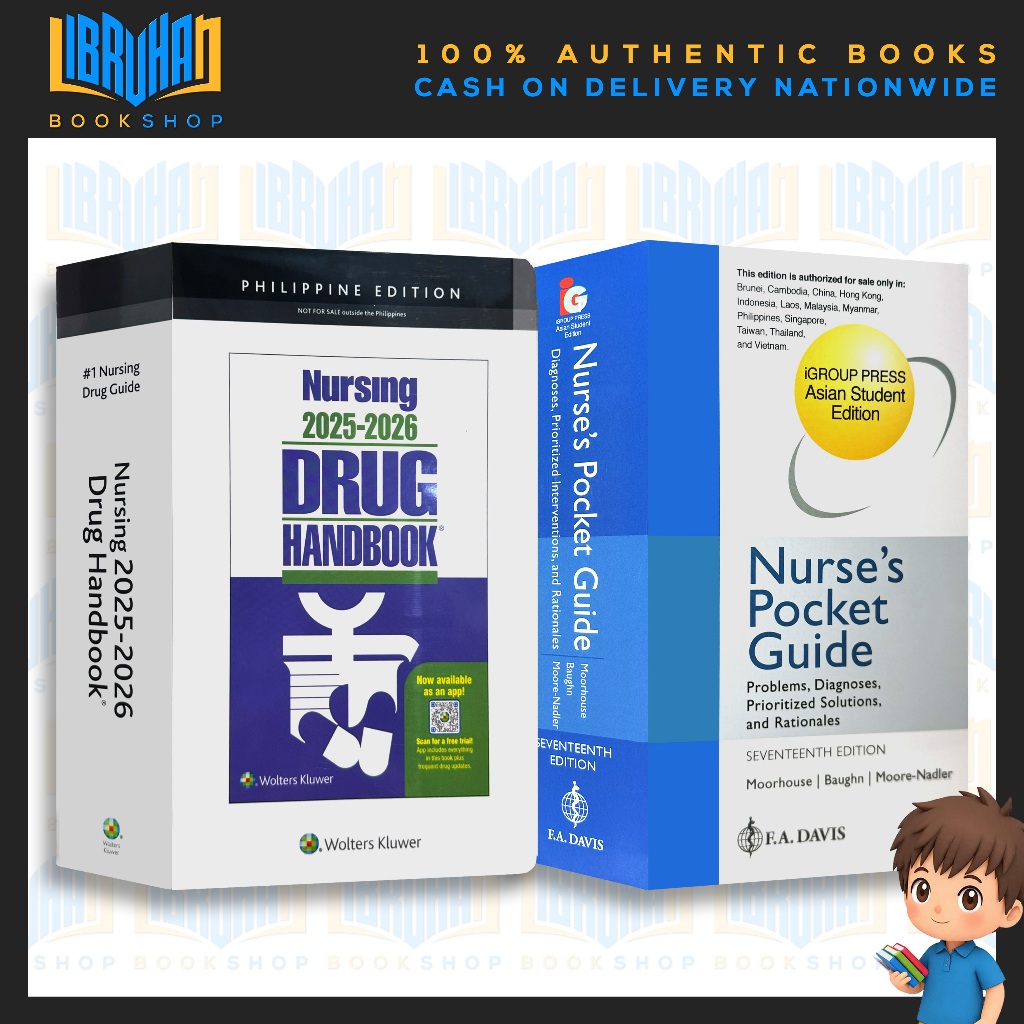 [SET] NURSING 2026 DRUG HANDBOOK &amp; NURSE'S POCKET GUIDE 17th Edition by ...
