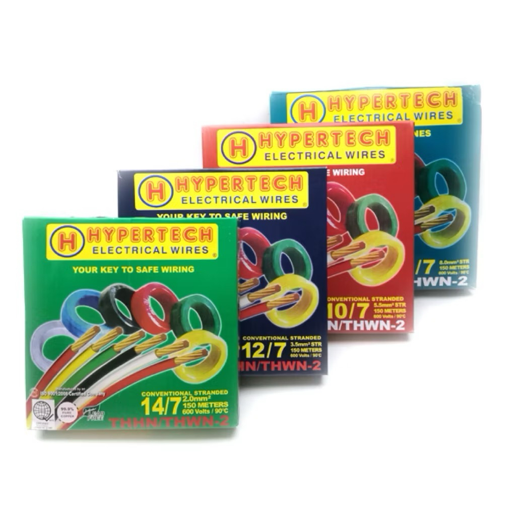 Hypertech Stranded Electrical Wire THHN/THWN-2 2.0 3.5 5.5 8.0 #14 #12 ...