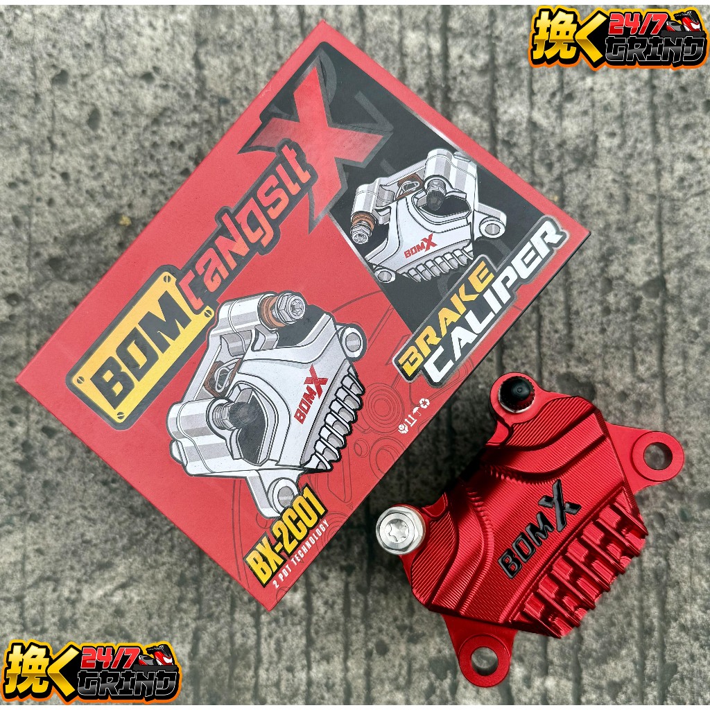 Bom X Caliper Full CNC 2pot 2C01 Universal Left / Right Covertible ...