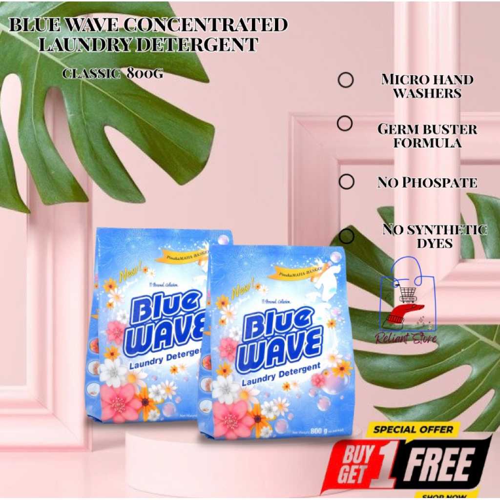 BUY 1 TAKE 1 TUFF AND BLUE WAVE POWDER LAUNDRY DETERGENT | Shopee ...