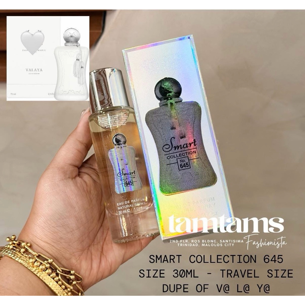 Smart Collection 645 size 30ml EDP dupe of valayaaaaa | Shopee
