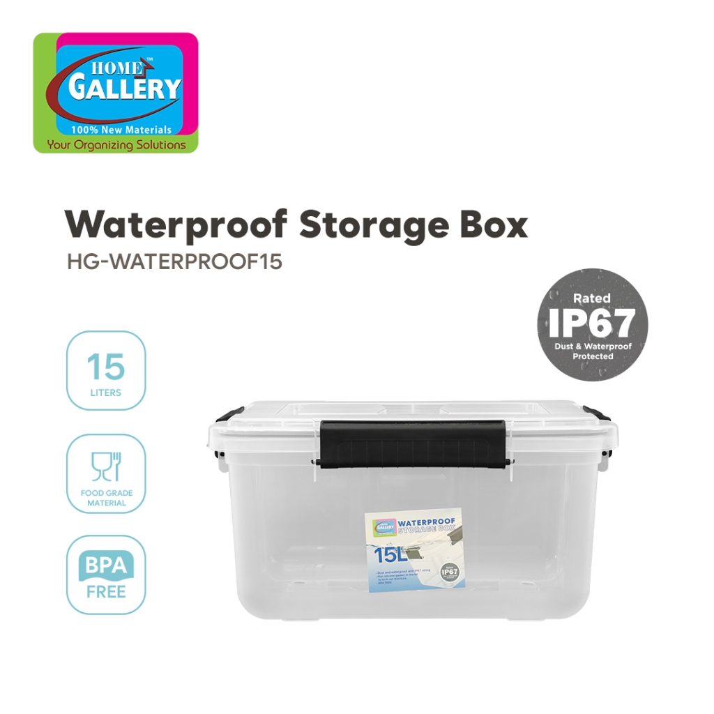 Home Gallery Waterproof Storage Box IP67 Capacity: 15L, 32L, and 50L ...