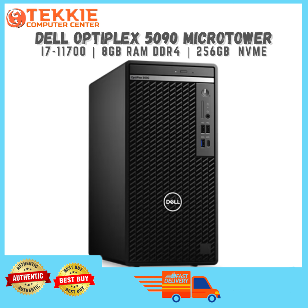 Dell OptiPlex 5090 Microtower Desktop i7-11700| 8GB RAM 256GB NVMe/16GB ...