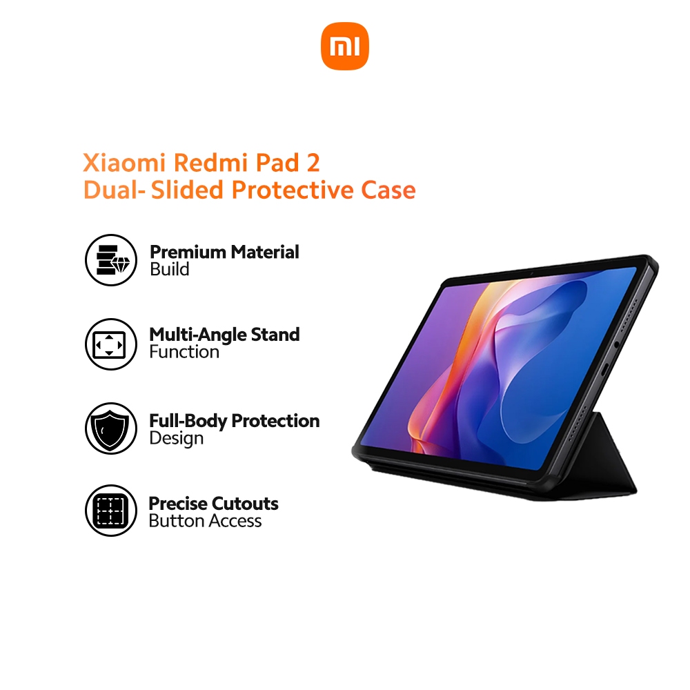 Xiaomi Redmi Pad 2 Dual- Slided Protective Case | Shopee Philippines