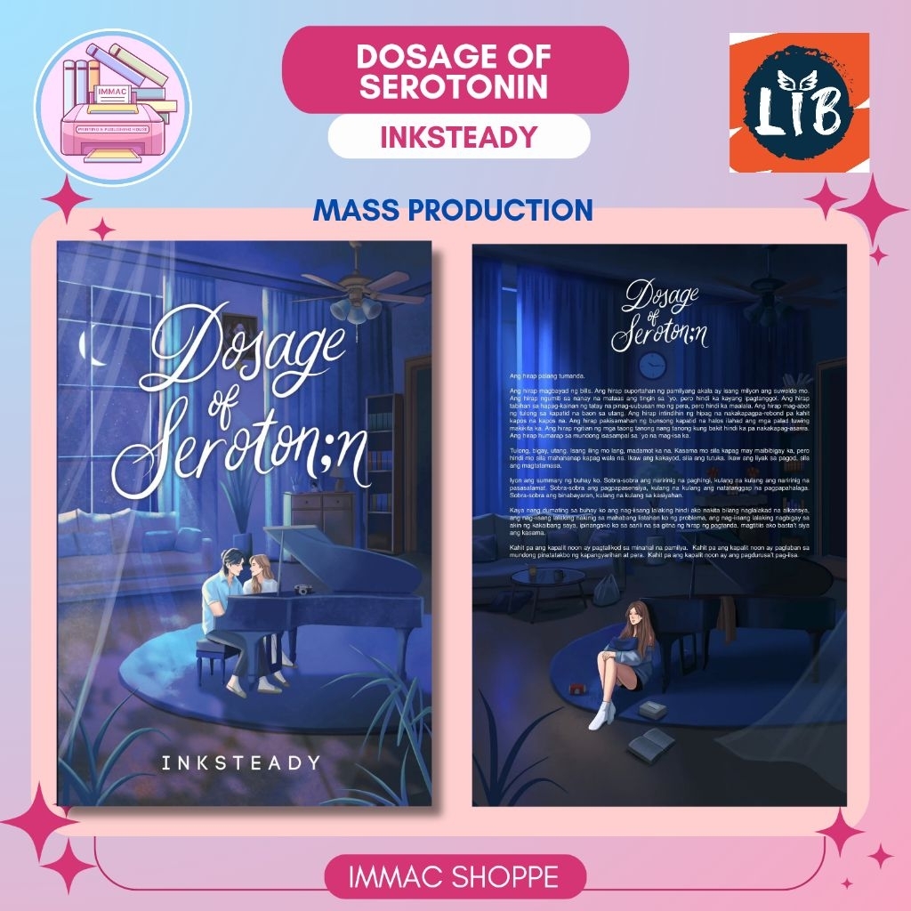 Dosage of Serotonin Mass Prod (PHR) - Inksteady | Shopee Philippines