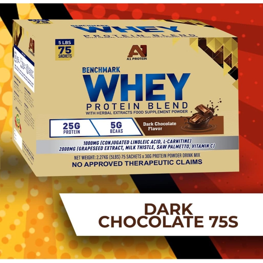 NO BOX 75Sachets Benchmark Whey Protein NEAR EXPIRATION DATE | Shopee ...