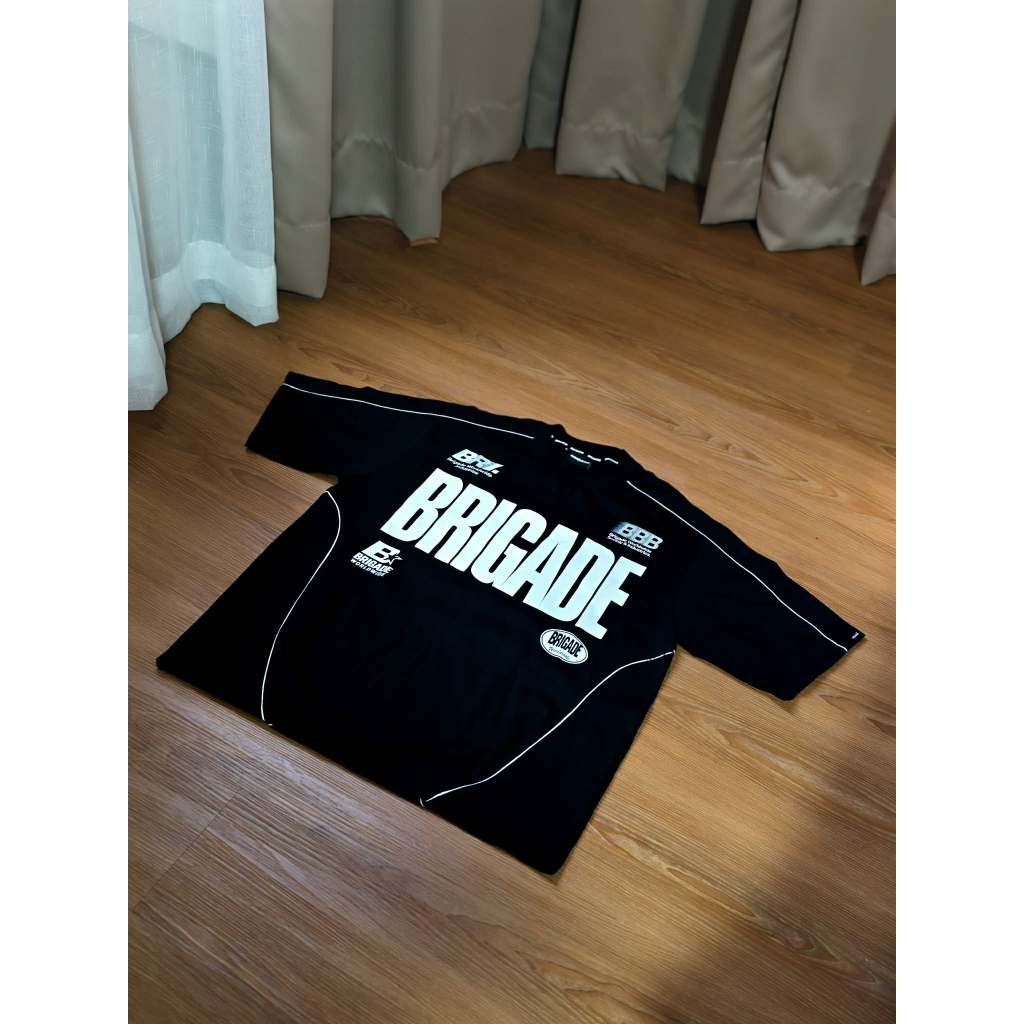 BRIGADE CLOTHING - BLACK RAGE CREW | Shopee Philippines