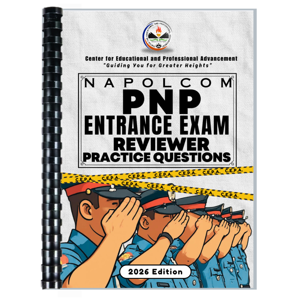 NAPOLCOM PNP Entrance Exam Reviewer 2026 Edition (CEPA) | Shopee ...