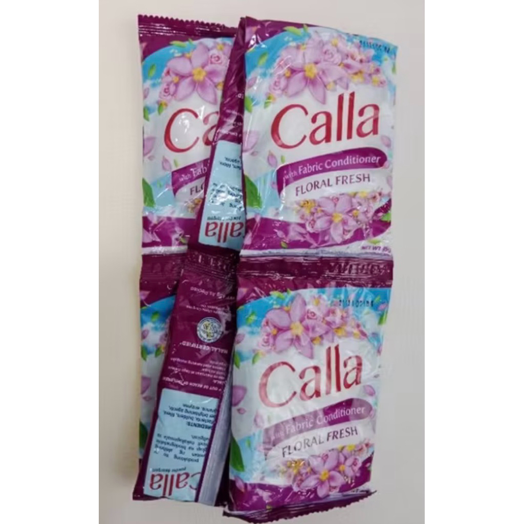 Calla Powder Floral Fresh 45grams - 12 pieces | Shopee Philippines
