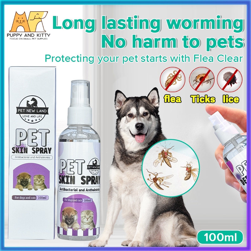 Pet Insect Repellent Spray Bacteriostasis for Removing Mites and Odor ...