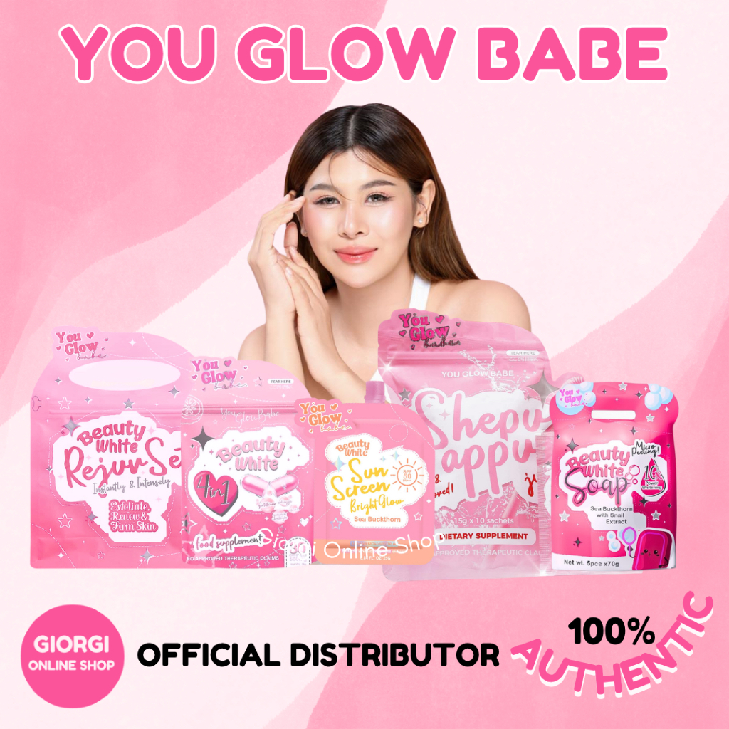 YOU GLOW BABE Shepu Appu Beauty White Sunscreen Capsule Soap Rejuv