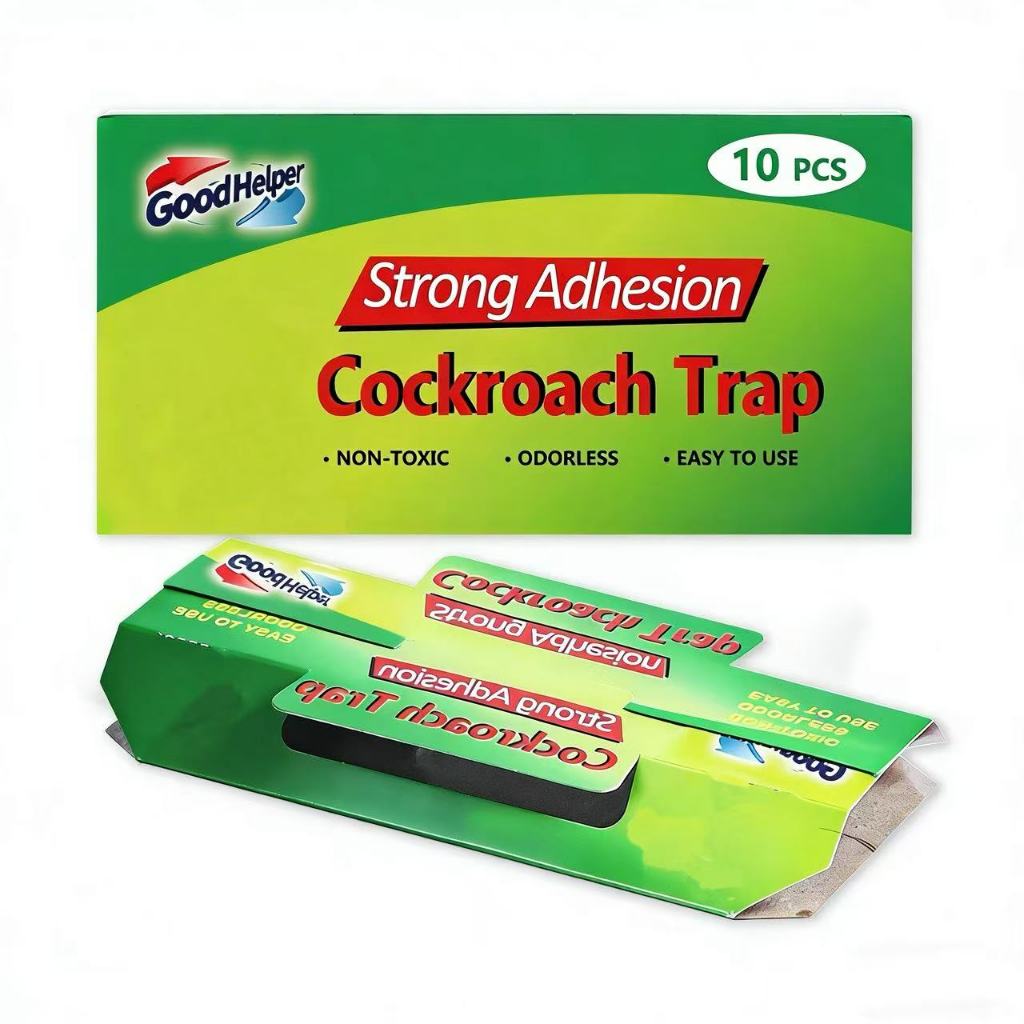 10Pcs/Box Cockroach Roach Traps Roach Bait Roach Motel Cockroach ...