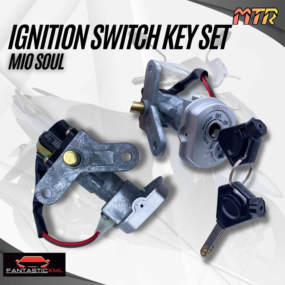 FF MTR Anti-Theft Key Set for YAMAHA MIO SOUL - Anti-Theft Ignition ...
