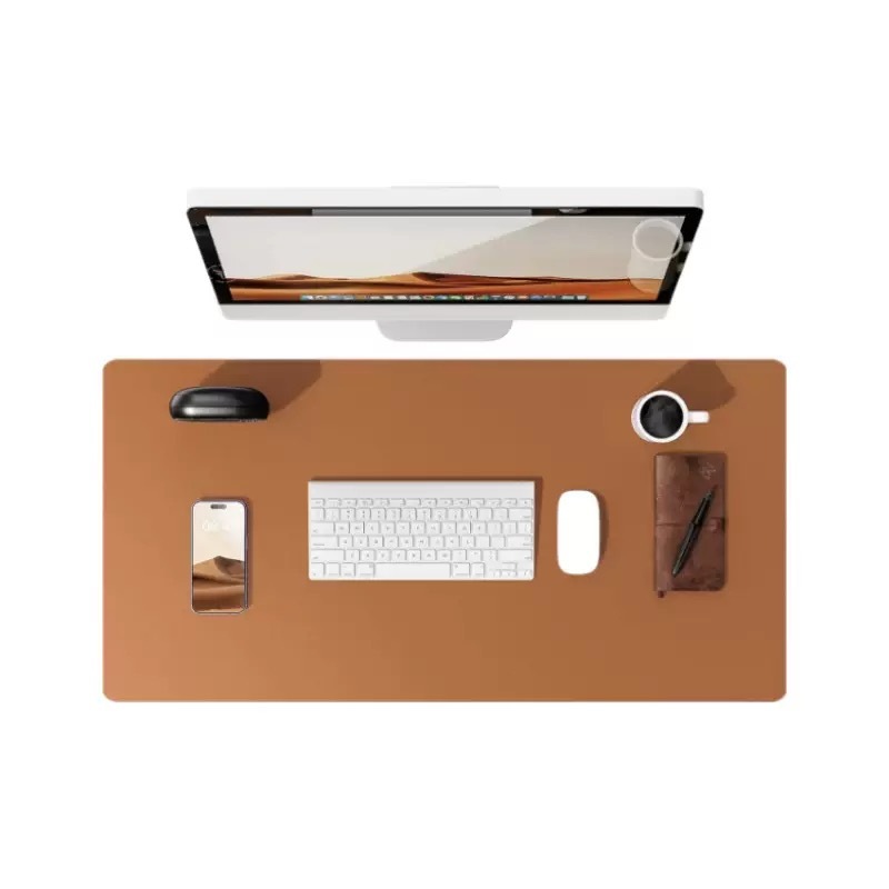 40*70cm PU Leather Desk Pad Study/Office Table Cover Waterproof Large ...