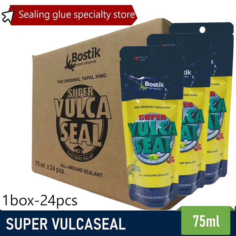 1 Box -24pcs Vulcaseal waterproof Bostik All aound sealant Roof gule ...