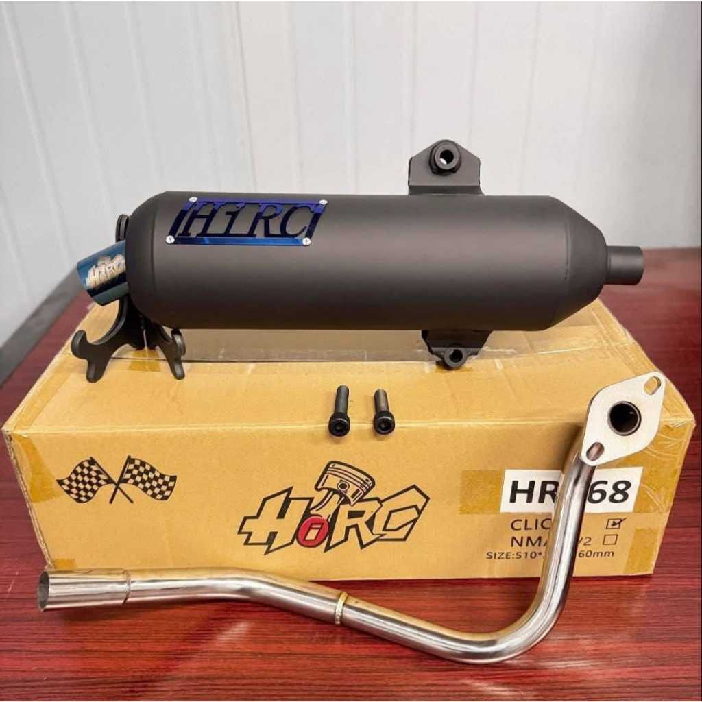 HIRC POWER TITANIUM TIP PIPE NMAX V1 / AEROX V2 / NMAX V2 / CLICK 125 ...
