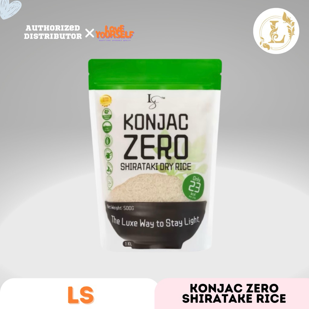 Luxe Slim 1 KILO KONJAC ZERO SHIRATAKE RICE Low Calorie Rice | Shopee ...