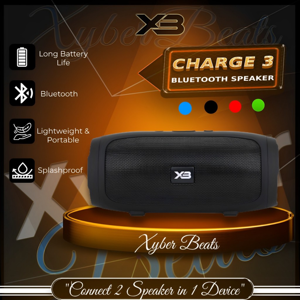 XB Charge mini Portable Wireless Bluetooth Speaker Waterproof