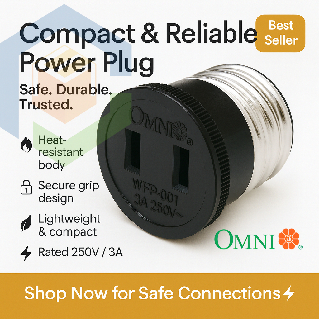 Omni Female Plug WFP-001 (Original) | Outlet Socket Heavy Duty Pang ...