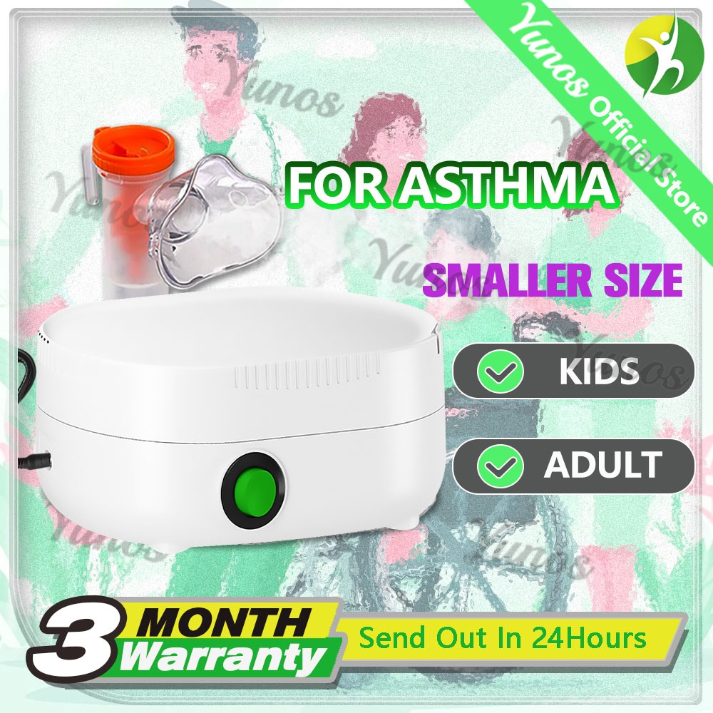 Yunos Compact Nebulizer For Kids Compressor Heavy Duty Nebulizer For ...