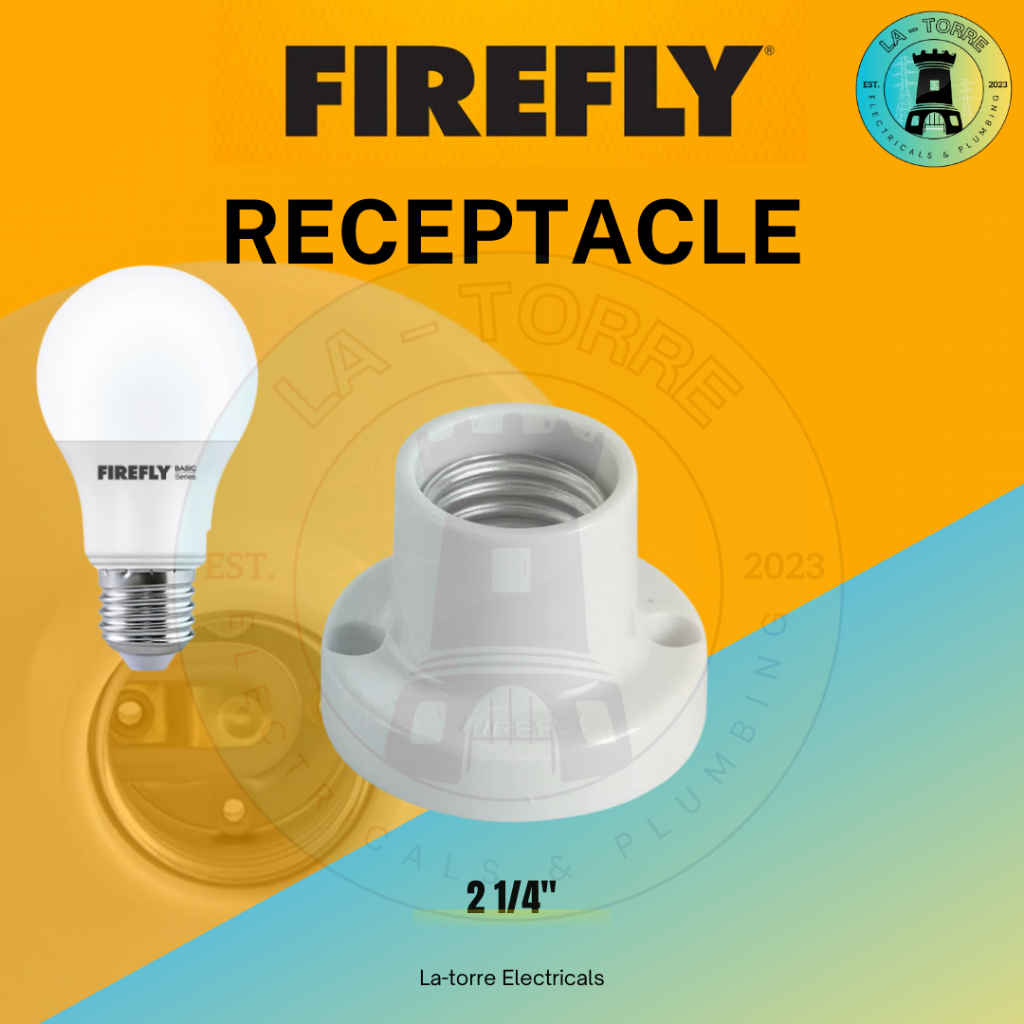 Firefly Ceiling Receptacle E27 | Shopee Philippines