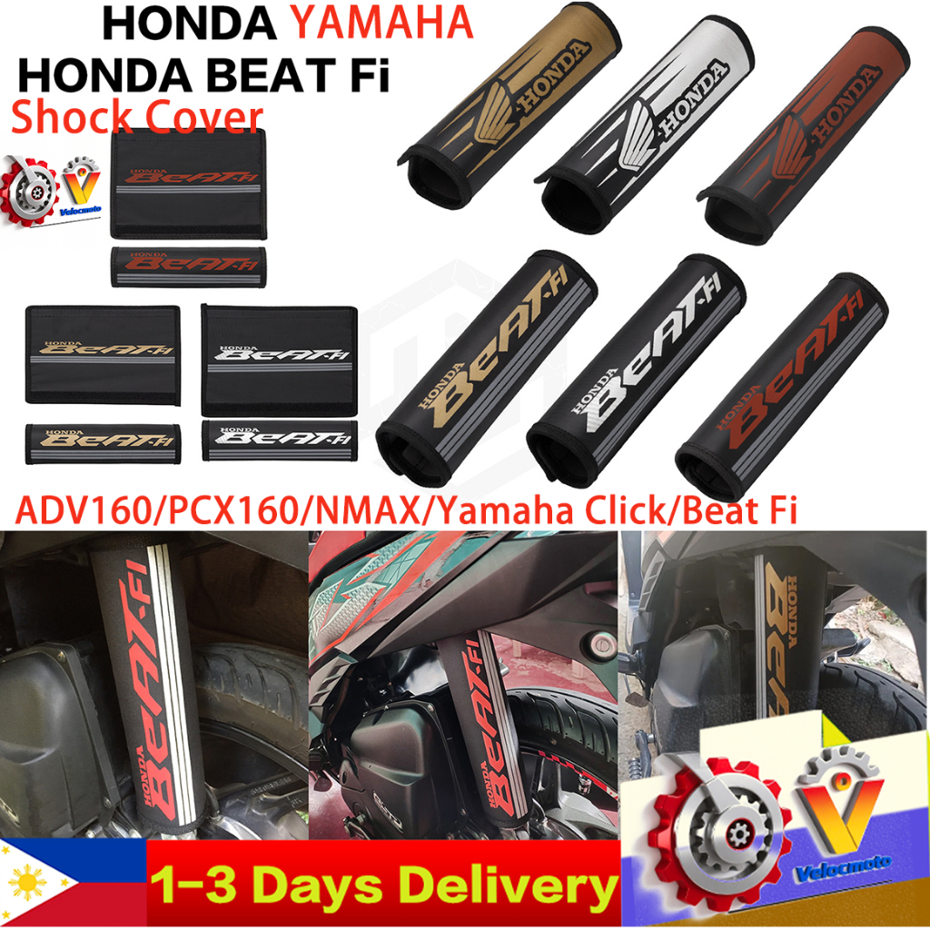 Shock Cover for Honda ADV160/PCX160/NMAX/Yamaha Click/Beat Fi Washable ...