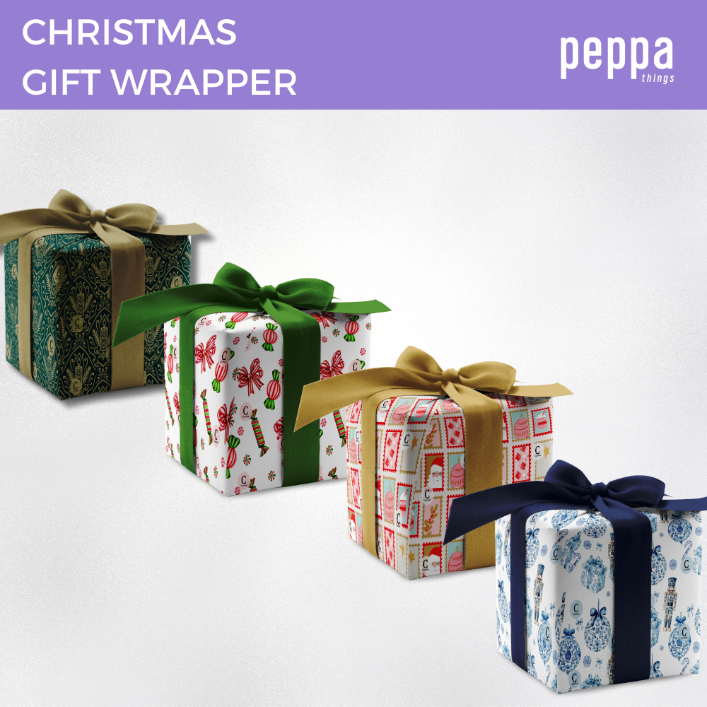 Personalized Christmas Gift Wrapper | 10 pcs | Shopee Philippines