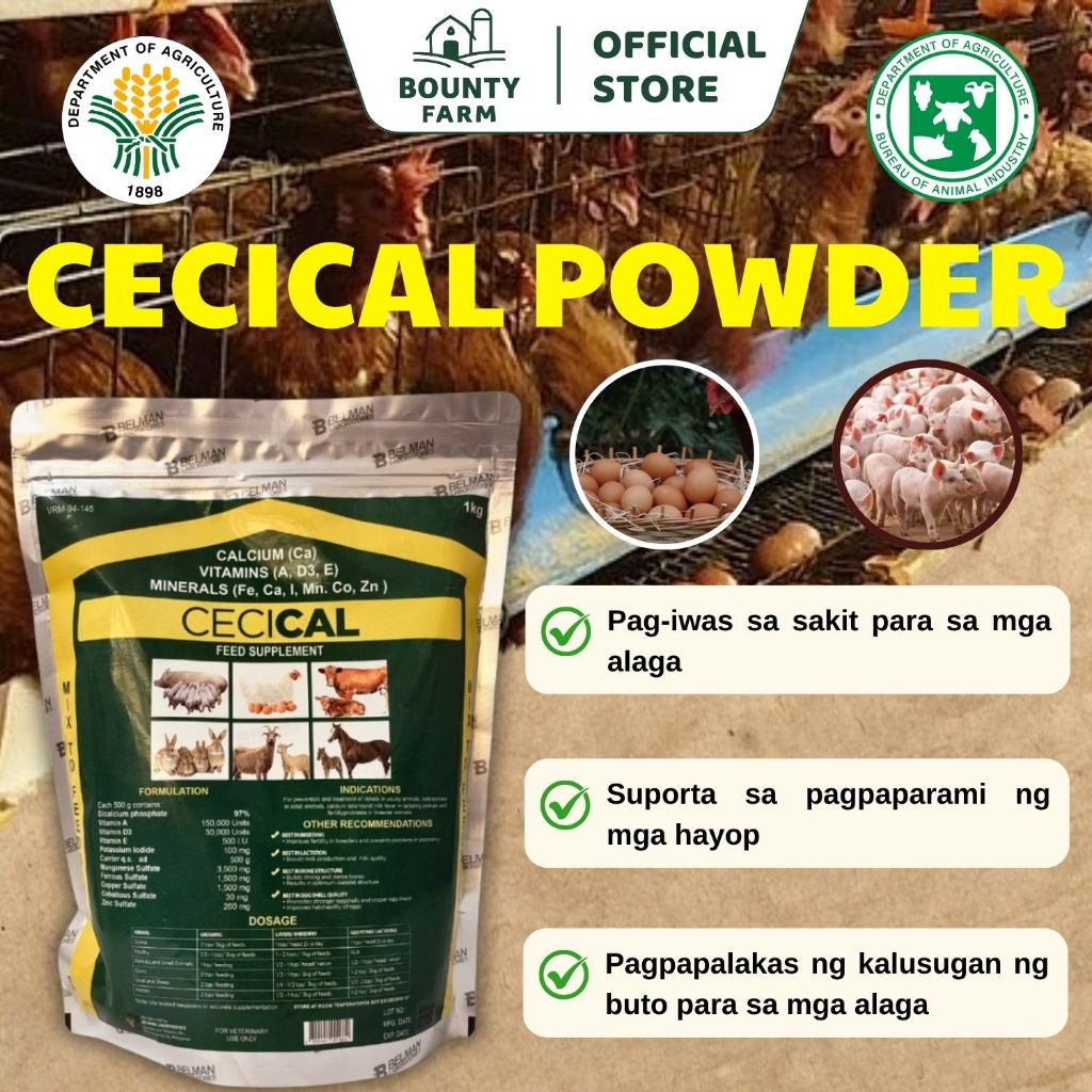 1kg Cecical Powder (Calcium) 1kg Cecical vitamin powder 1kg cecical ...