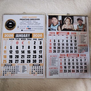 Commercial Calendar | 2026 Commercial Calendar | Legal Size 6 pages or