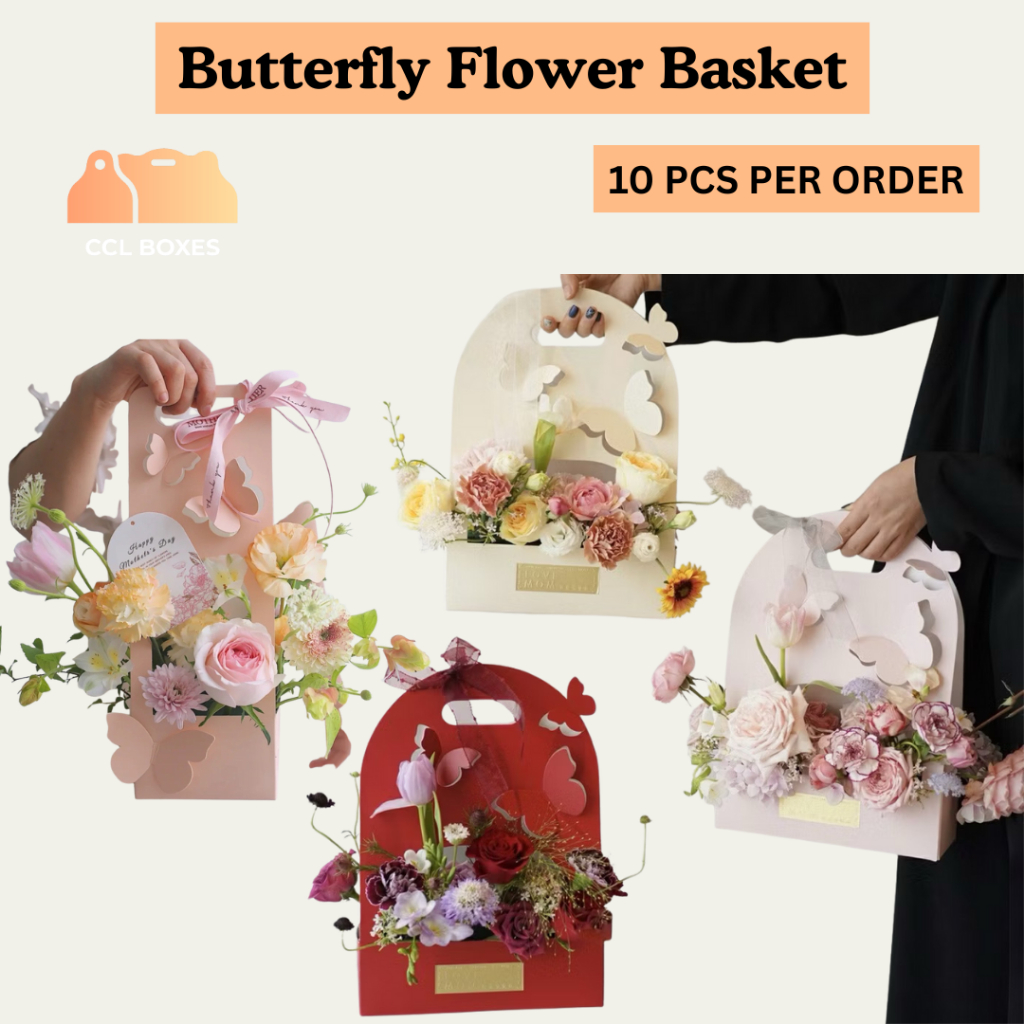 (10 PCS) Flower Bouquet Packaging Bag Bouquet Holder Flower Arrangement ...