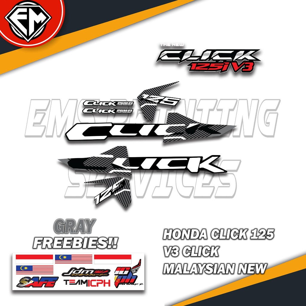HONDA CLICK V3 MALAYSIAN CLICK NEW | Shopee Philippines