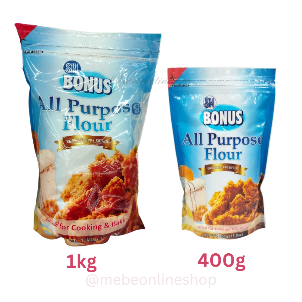 SM Bonus All-purpose Flour 400g/1kg | Shopee Philippines