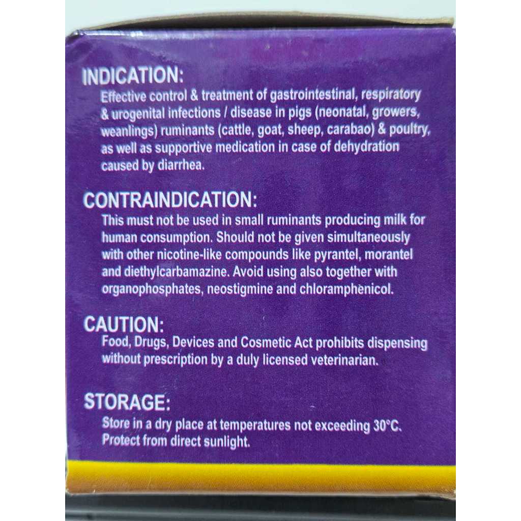 PORK ACE 48sachets x 5G - Water Soluble Powder ANTIBACTERIAL/ ANTI ...