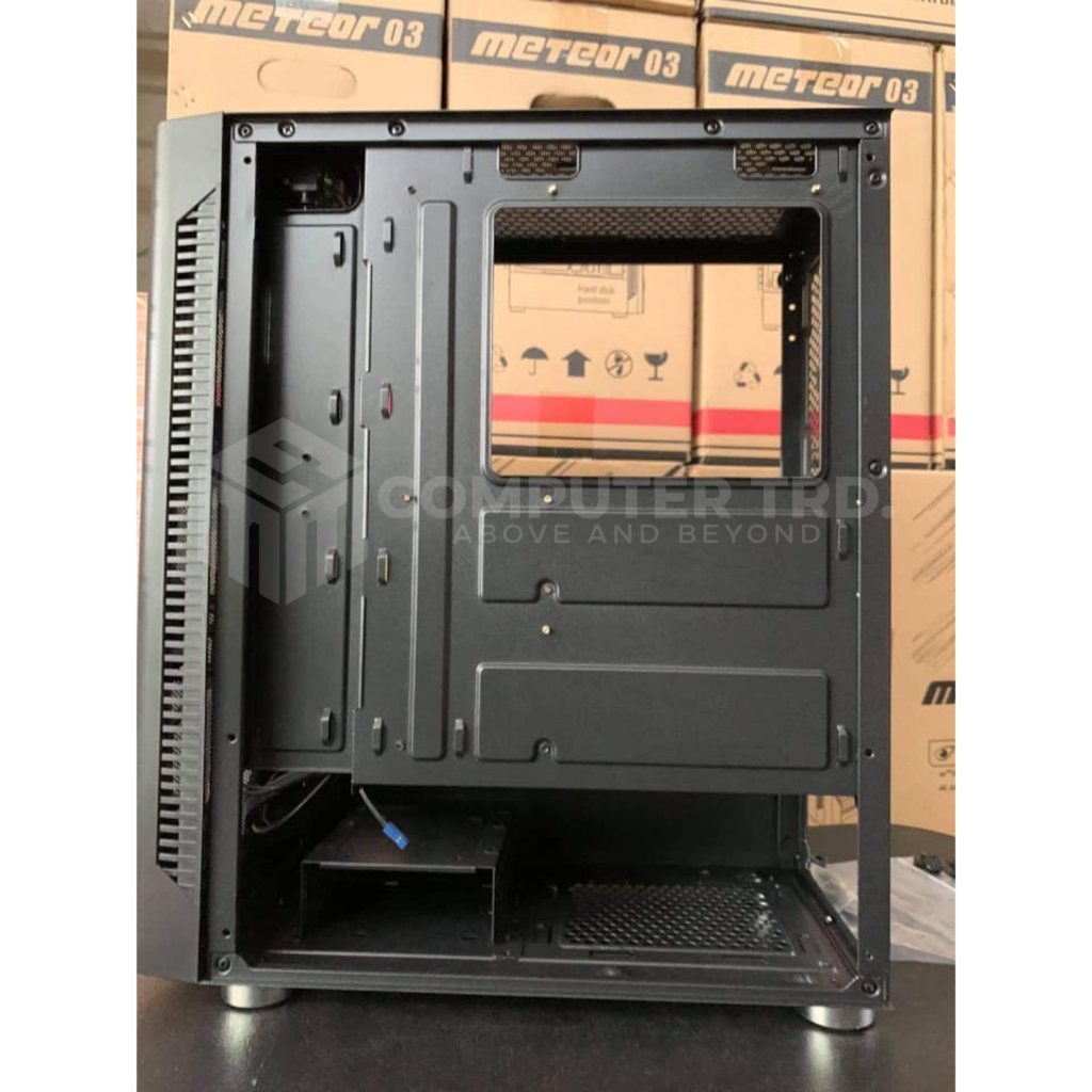 Inplay Meteor 03 Mid Tower Gaming PC Case Black | Shopee Philippines