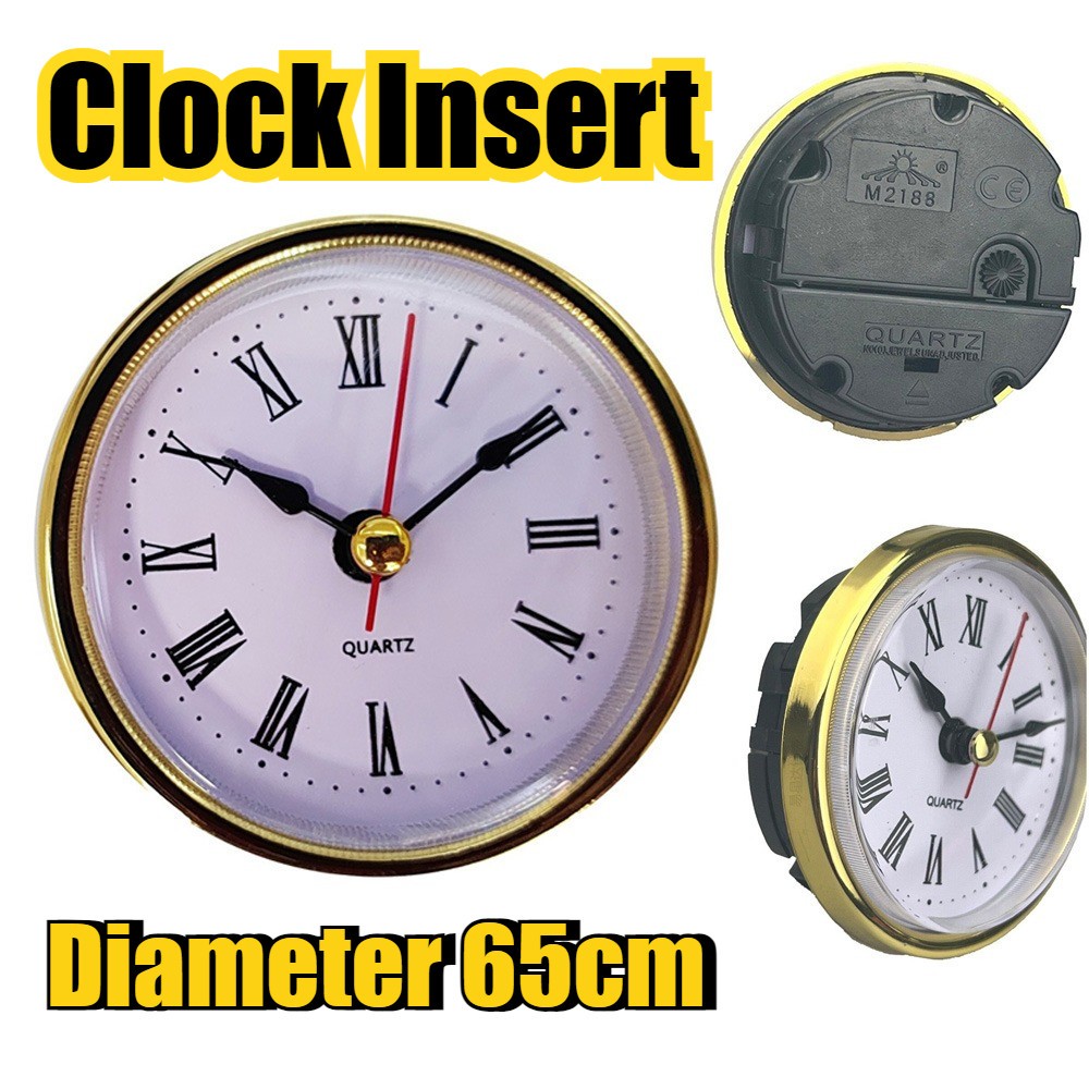 Round Wall Clock Inserts Movement Quartz Clock 65MM-Classic Watches ...
