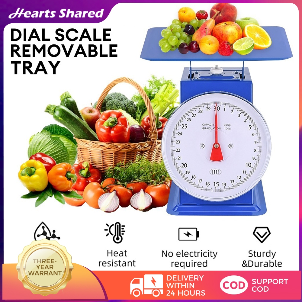 FLAT PLATE Weighing Weighing Scale Kilohan - Accurate 10kg/ 30kg | Food ...