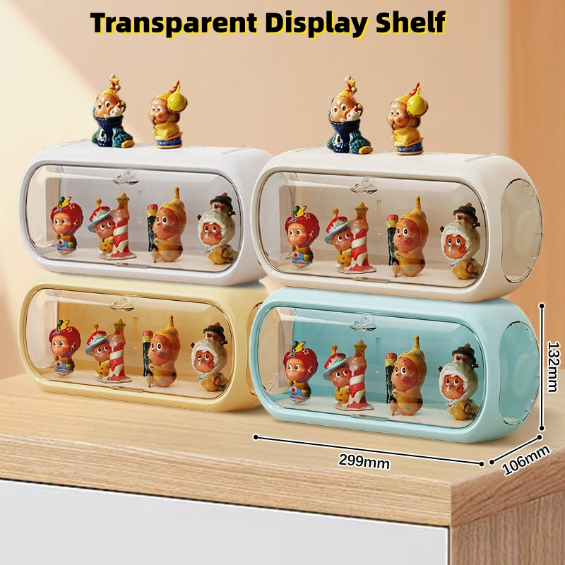 Transparent Stackable Cube Model Display & Storage Rack - Desktop ...