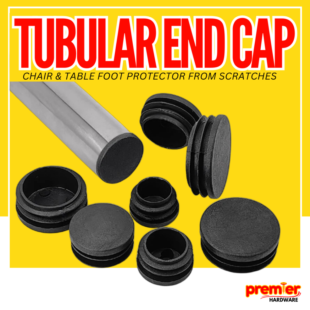Tubular End Cap Plastic Plug Furniture Floor Protector Foot Cover ...