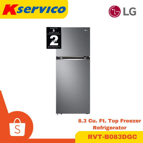 LG RVT-B083DGC 8.3 Cu. Ft. Top Freezer Smart Inverter Refrigerator ...