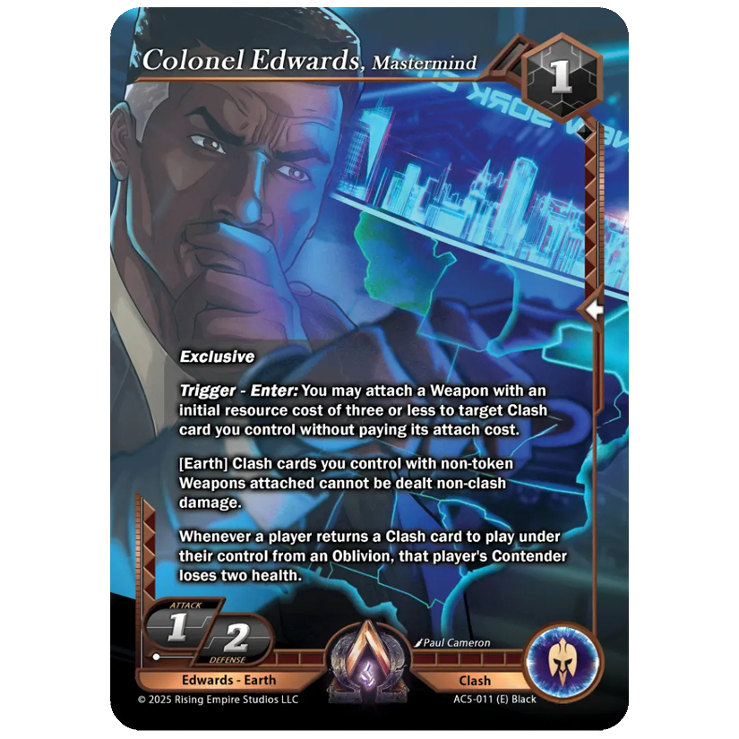Colonel Edwards, Mastermind AC5 Alpha Clash | Shopee Philippines
